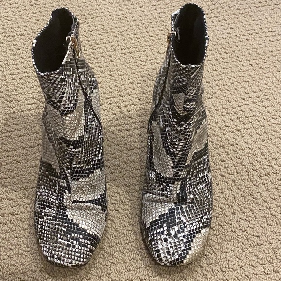 ASOS Women’s Faux Snakeskin Boots - Picture 2 of 3